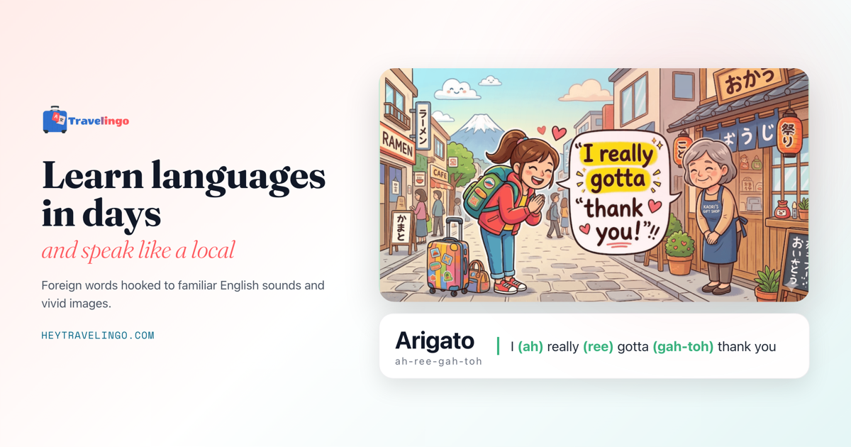 Building Duolingo, but for travellers